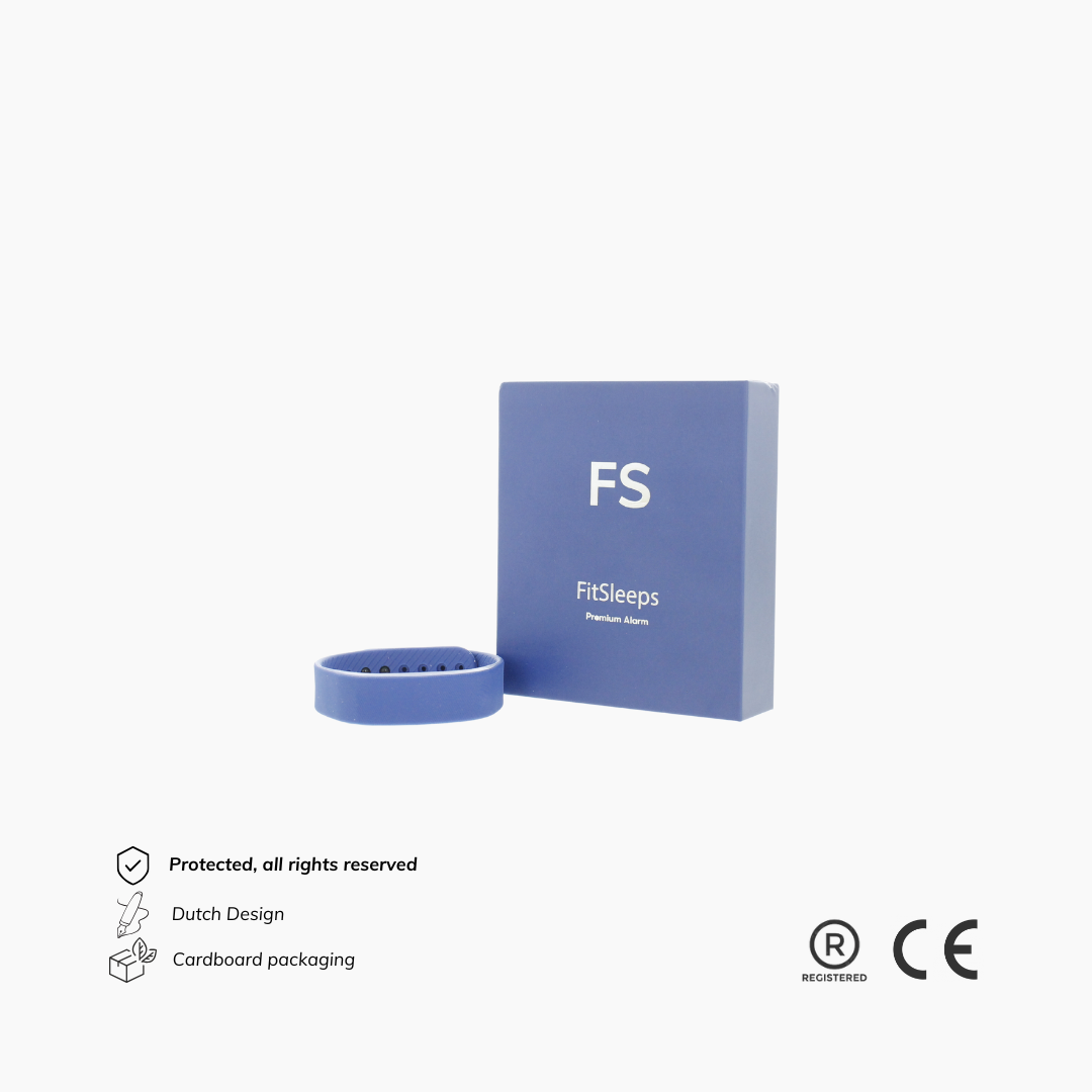 Vibrating Alarm Bracelet — Blue